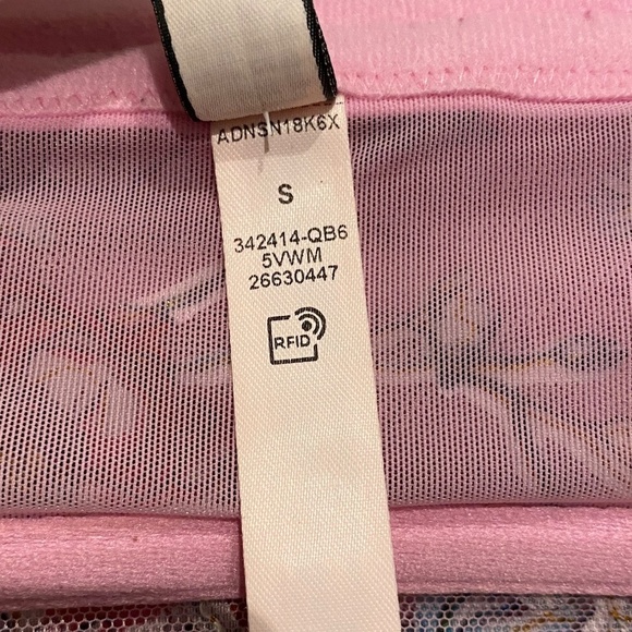 New! Victoria's Secret Floral Embroidery Cap Sleeve Corset 16131 - Picture 14 of 15